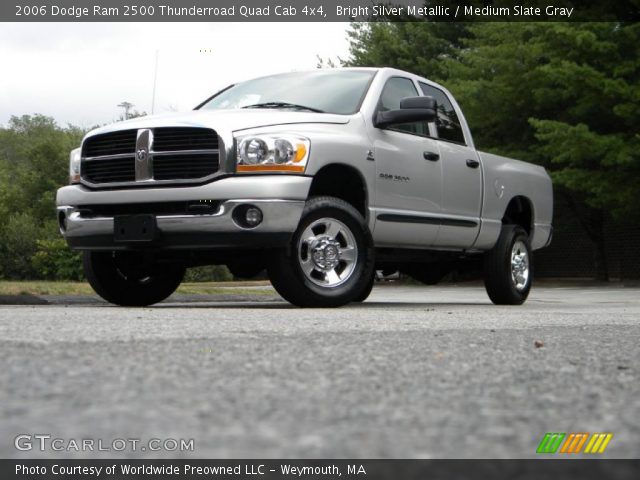 2006 Dodge Ram 2500 Thunderroad Quad Cab 4x4 in Bright Silver Metallic
