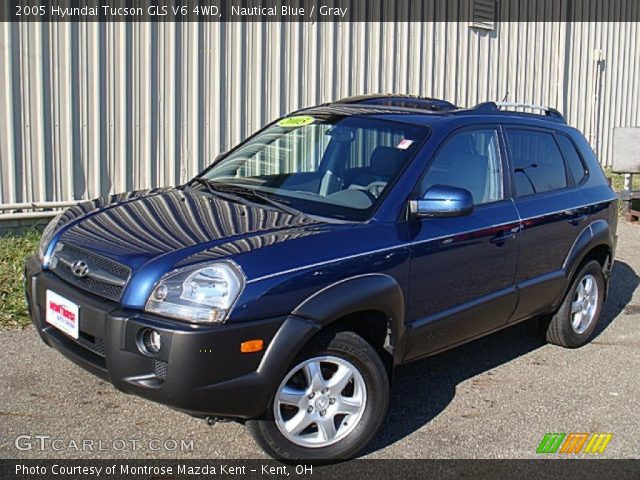 2005 Hyundai Tucson GLS V6 4WD in Nautical Blue