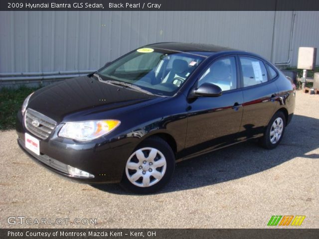 2009 Hyundai Elantra GLS Sedan in Black Pearl