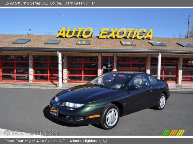 1999 Saturn S Series SC2 Coupe in Dark Green