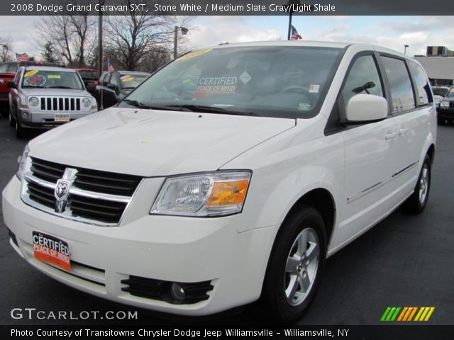 2008 Dodge Grand Caravan SXT in Stone White