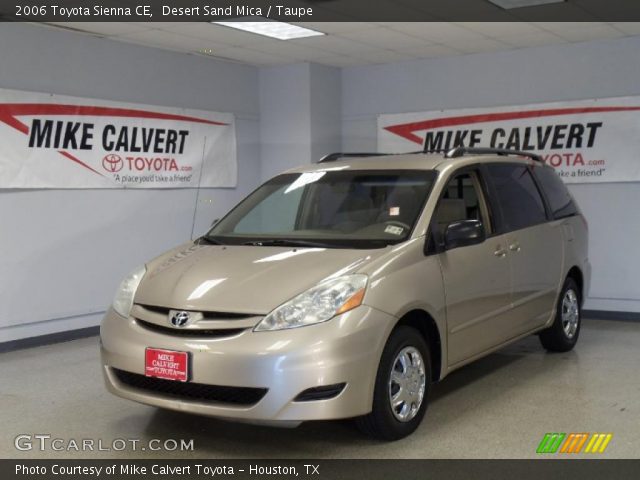 2006 Toyota Sienna CE in Desert Sand Mica