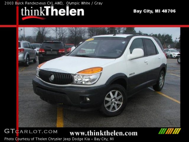 2003 Buick Rendezvous CXL AWD in Olympic White