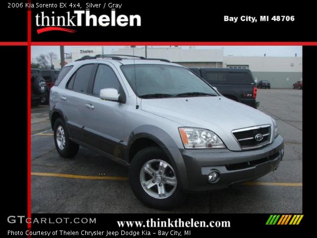 2006 Kia Sorento EX 4x4 in Silver