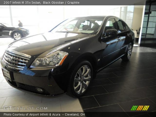 2007 Infiniti M 35x Sedan in Black Obsidian