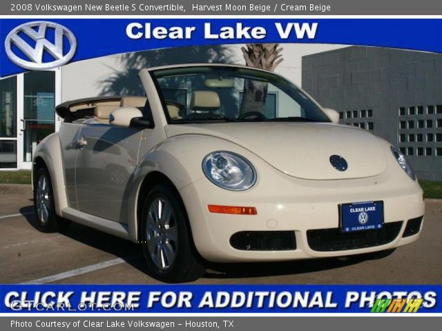 2008 Volkswagen New Beetle S Convertible in Harvest Moon Beige