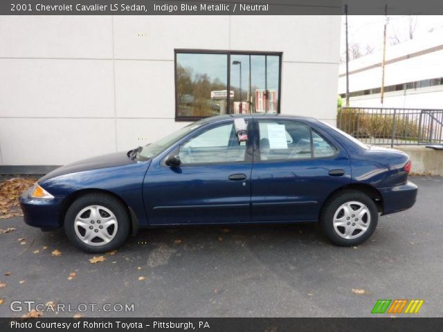 2001 Chevrolet Cavalier LS Sedan in Indigo Blue Metallic