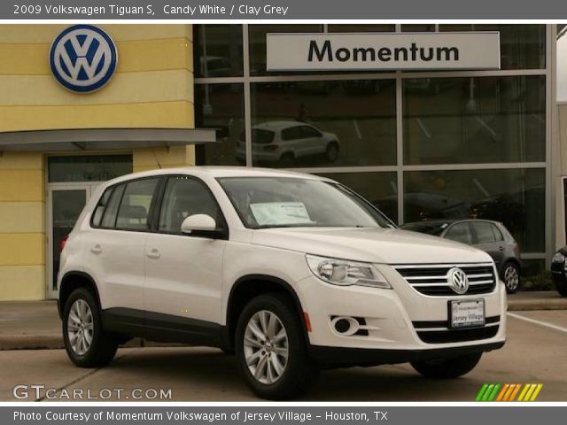 2009 Volkswagen Tiguan S in Candy White