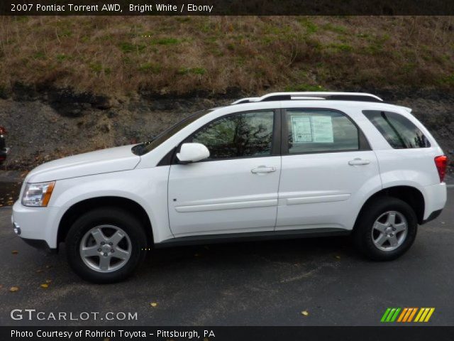 2007 Pontiac Torrent AWD in Bright White