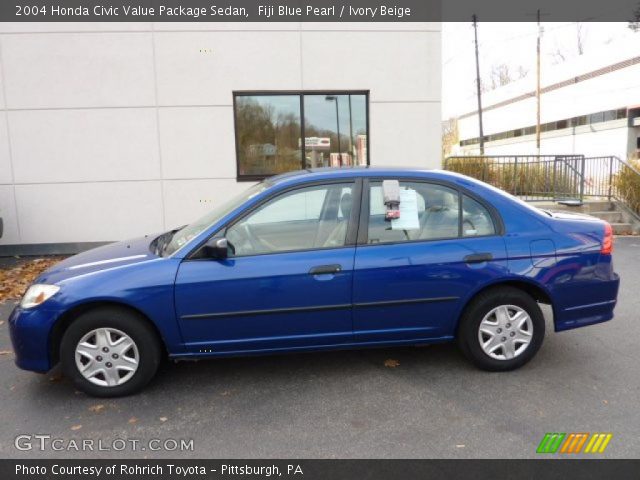 2004 Honda Civic Value Package Sedan in Fiji Blue Pearl