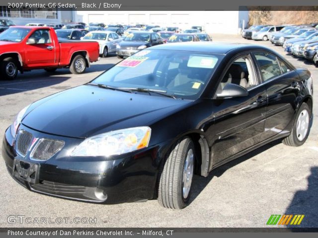 2007 Pontiac G6 Sedan in Black