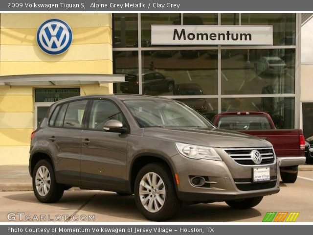 2009 Volkswagen Tiguan S in Alpine Grey Metallic