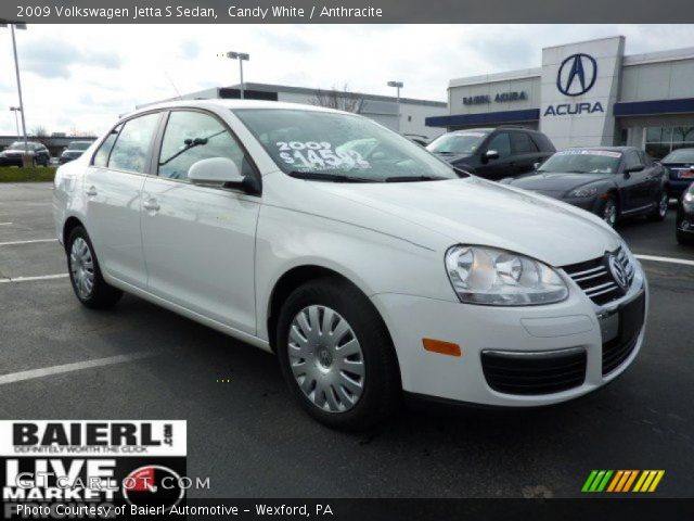 2009 Volkswagen Jetta S Sedan in Candy White