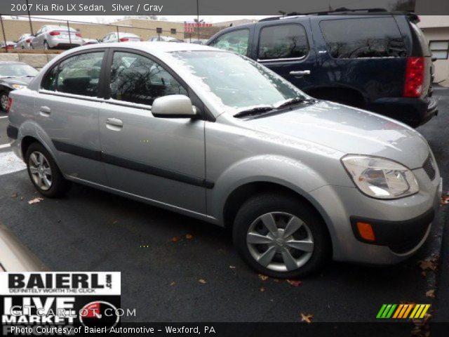 2007 Kia Rio LX Sedan in Silver