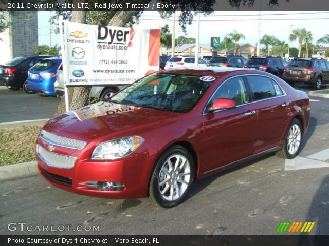 2011 Chevrolet Malibu LTZ in Red Jewel Tintcoat