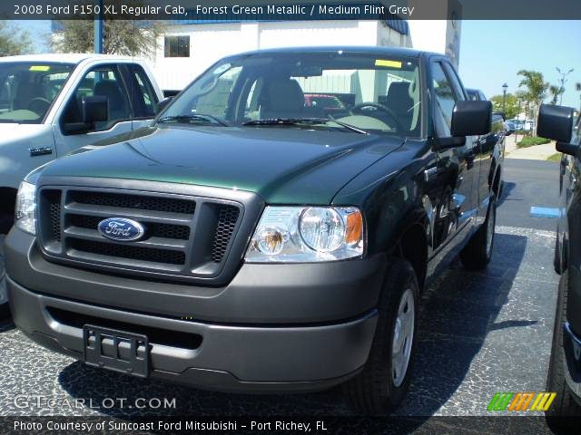 2008 Ford F150 XL Regular Cab in Forest Green Metallic