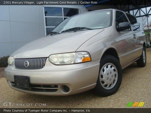 2001 Mercury Villager  in Light Parchment Gold Metallic