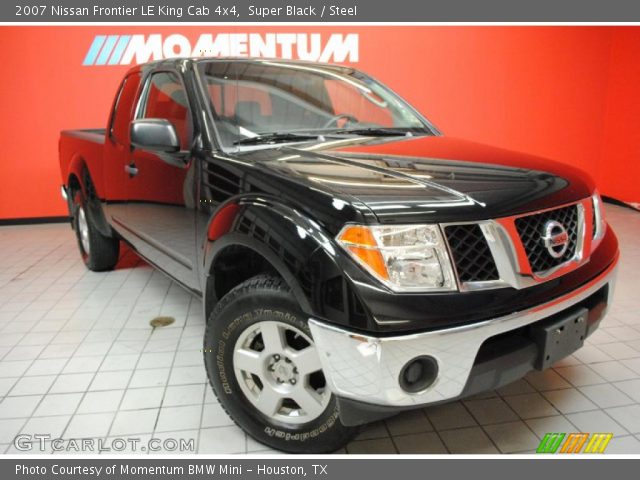 2007 Nissan Frontier LE King Cab 4x4 in Super Black