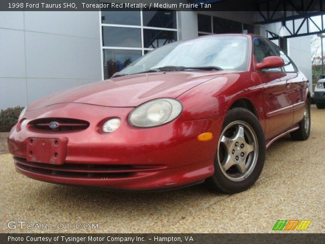 1998 Ford Taurus SHO in Toreador Red Metallic