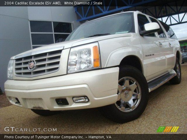 2004 Cadillac Escalade ESV AWD in White Diamond
