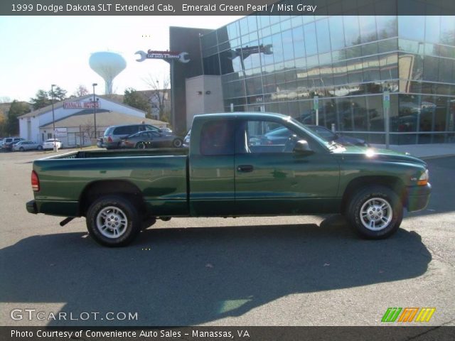 1999 Dodge Dakota SLT Extended Cab in Emerald Green Pearl