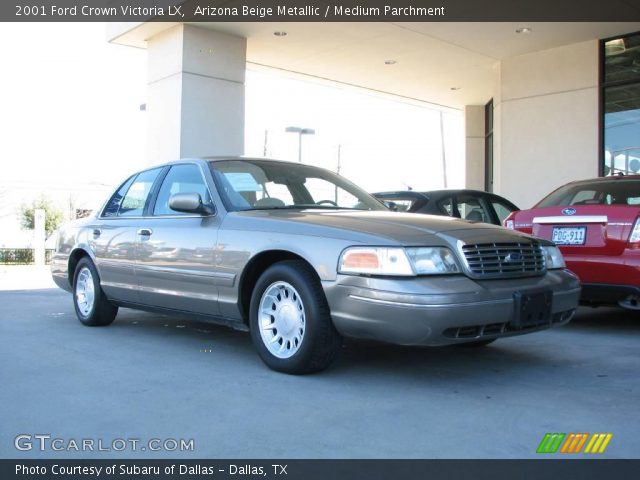 2001 Ford Crown Victoria LX in Arizona Beige Metallic