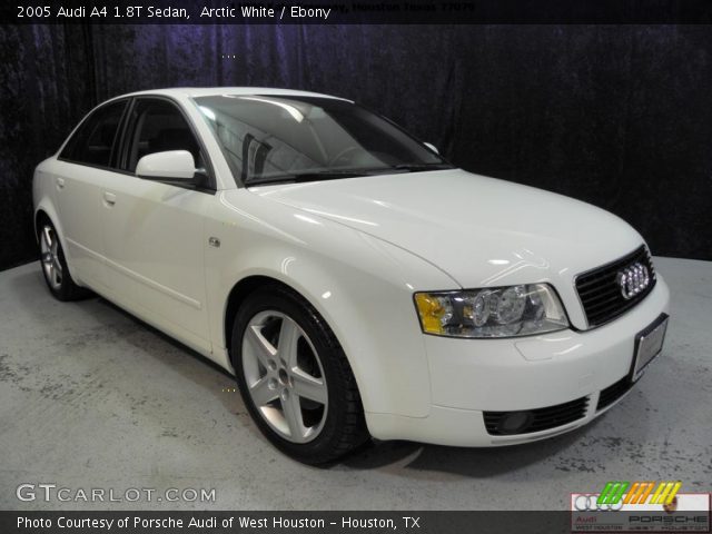 2005 Audi A4 1.8T Sedan in Arctic White