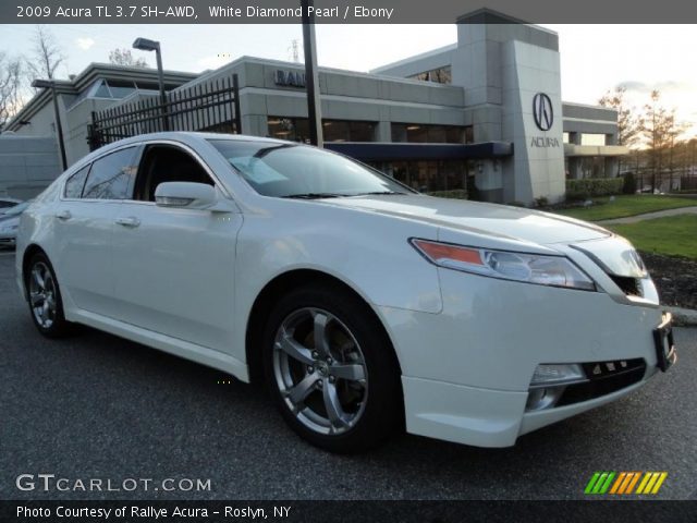 2009 Acura TL 3.7 SH-AWD in White Diamond Pearl