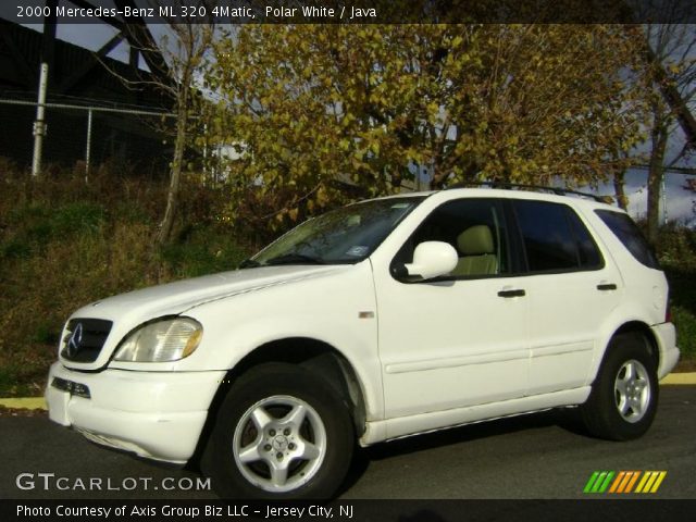 2000 Mercedes-Benz ML 320 4Matic in Polar White