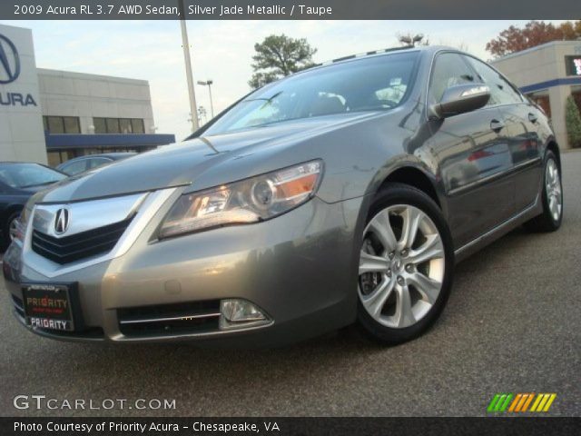 2009 Acura RL 3.7 AWD Sedan in Silver Jade Metallic