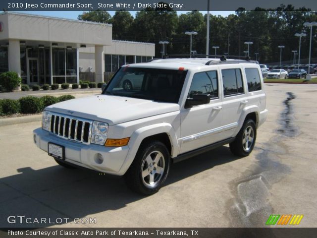 2010 Jeep Commander Sport in Stone White