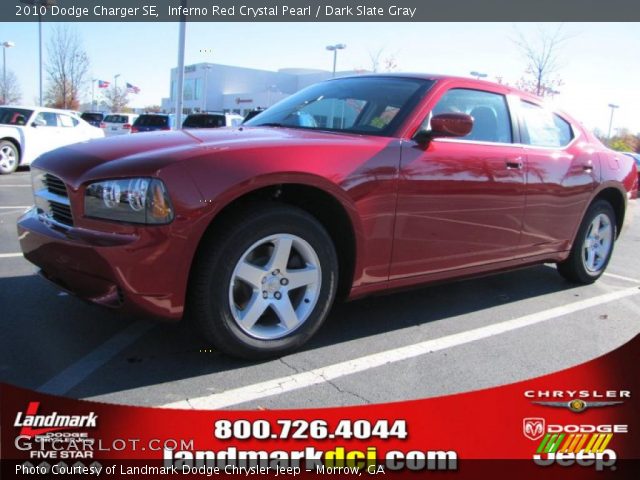 2010 Dodge Charger SE in Inferno Red Crystal Pearl