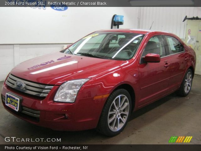 2008 Ford Fusion SEL in Redfire Metallic