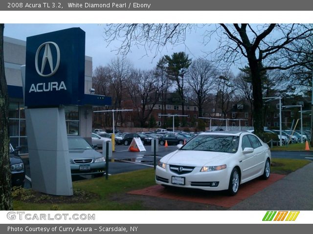 2008 Acura TL 3.2 in White Diamond Pearl