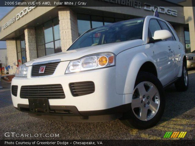 2006 Saturn VUE V6 AWD in Polar White