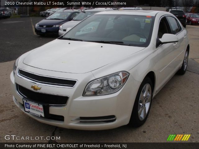 2010 Chevrolet Malibu LT Sedan in Summit White