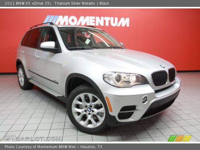 2011 BMW X5 xDrive 35i in Titanium Silver Metallic