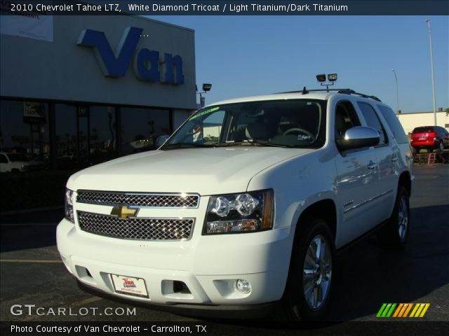 2010 Chevrolet Tahoe LTZ in White Diamond Tricoat