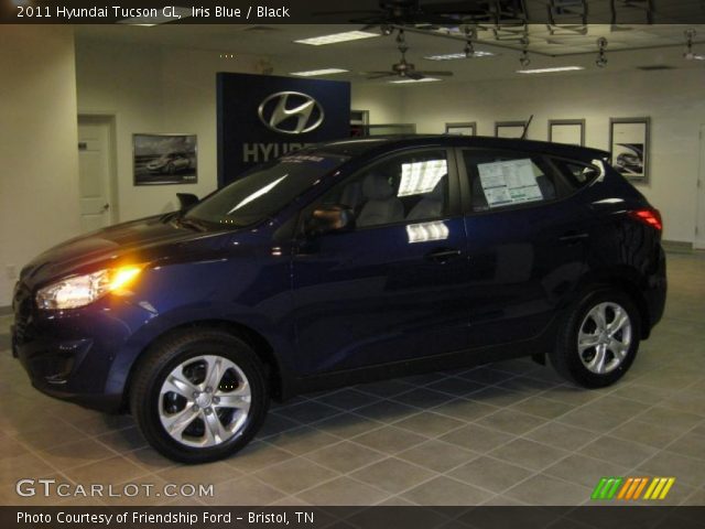 2011 Hyundai Tucson GL in Iris Blue