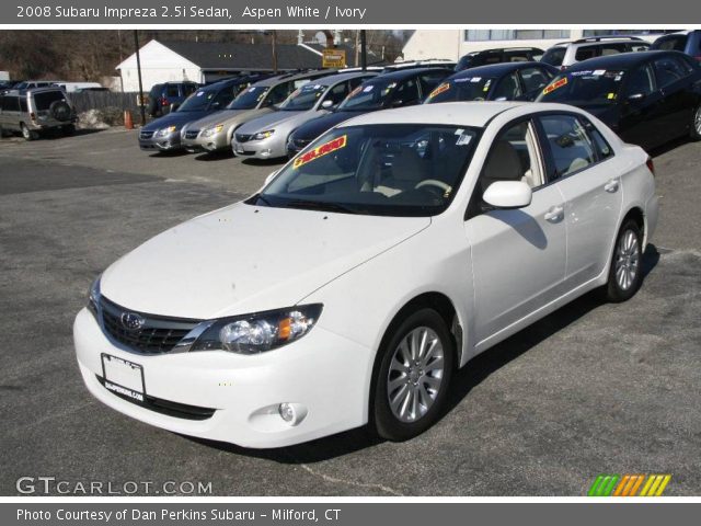2008 Subaru Impreza 2.5i Sedan in Aspen White