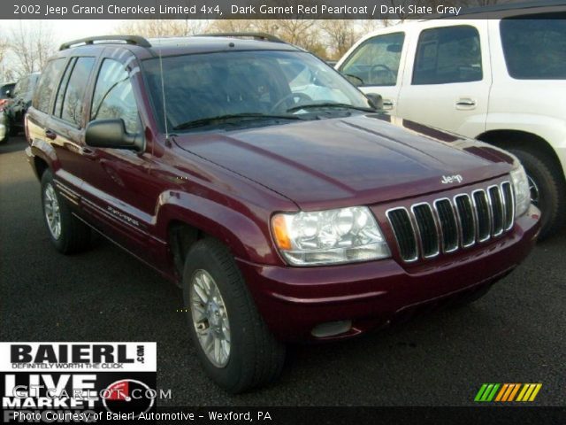 2002 Jeep Grand Cherokee Limited 4x4 in Dark Garnet Red Pearlcoat