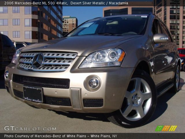 2006 Mercedes-Benz ML 500 4Matic in Desert Silver Metallic