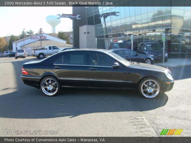 2000 Mercedes-Benz S 500 Sedan in Black Opal Metallic