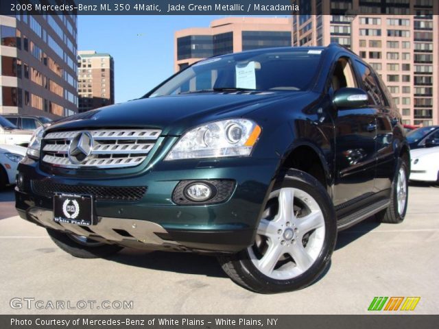 2008 Mercedes-Benz ML 350 4Matic in Jade Green Metallic