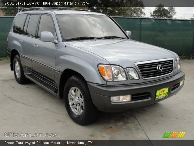 2001 Lexus LX 470 in Blue Vapor Metallic