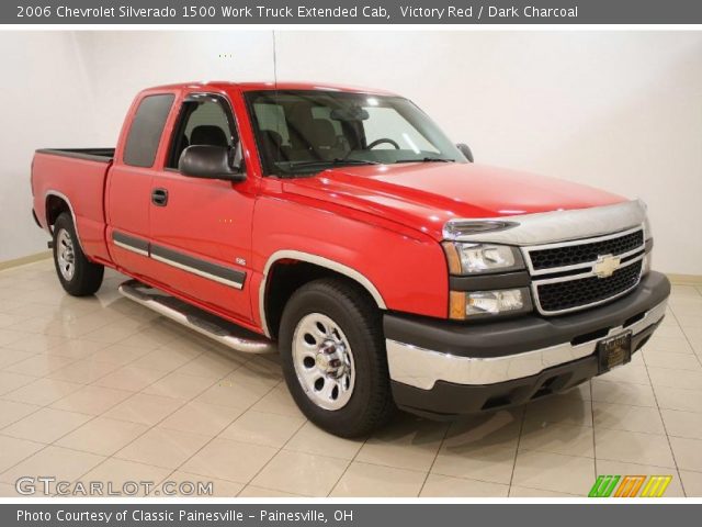 2006 Chevrolet Silverado 1500 Work Truck Extended Cab in Victory Red