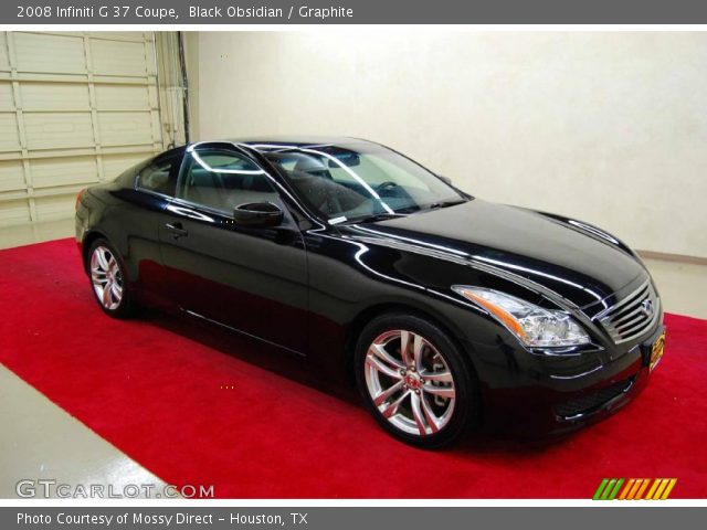 2008 Infiniti G 37 Coupe in Black Obsidian