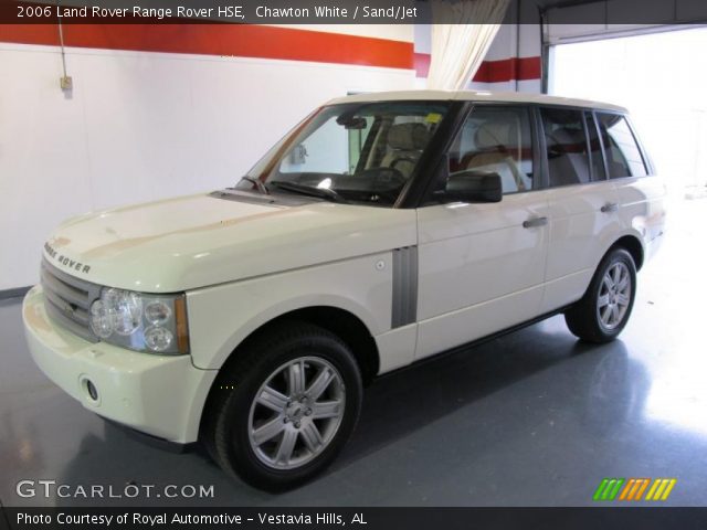 2006 Land Rover Range Rover HSE in Chawton White