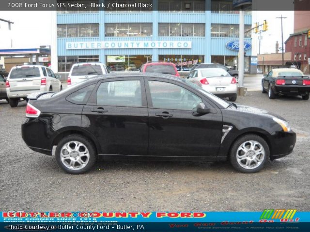 2008 Ford Focus SES Sedan in Black