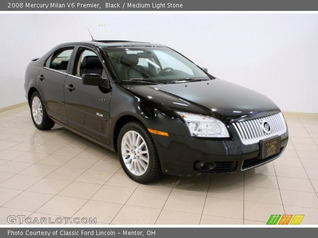2008 Mercury Milan V6 Premier in Black